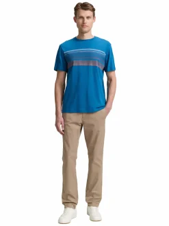 Herren T-Shirt mit Streifenprint