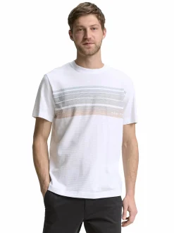 Herren T-Shirt mit Streifenprint