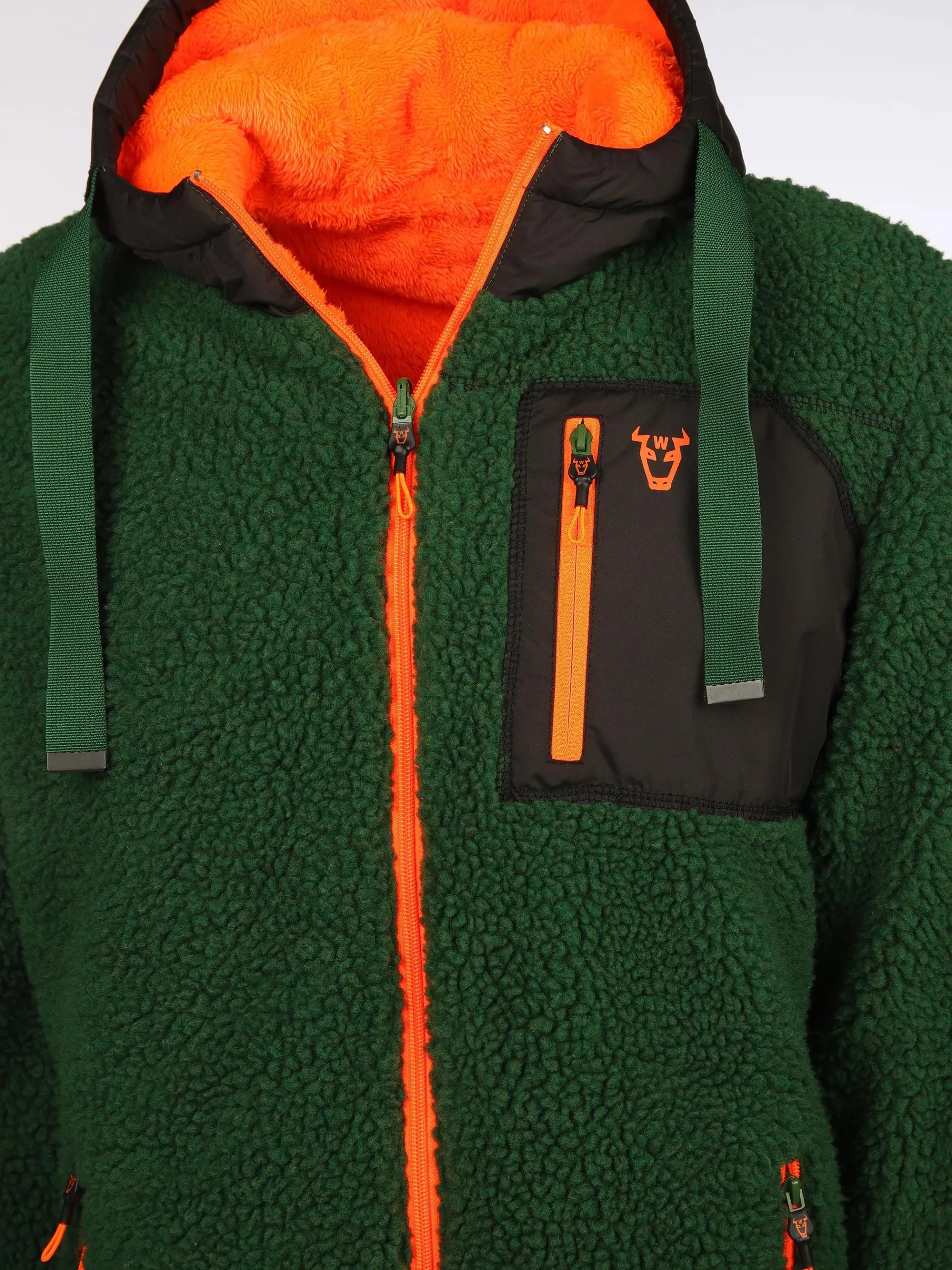 Herren Wendejacke mit vielen Details