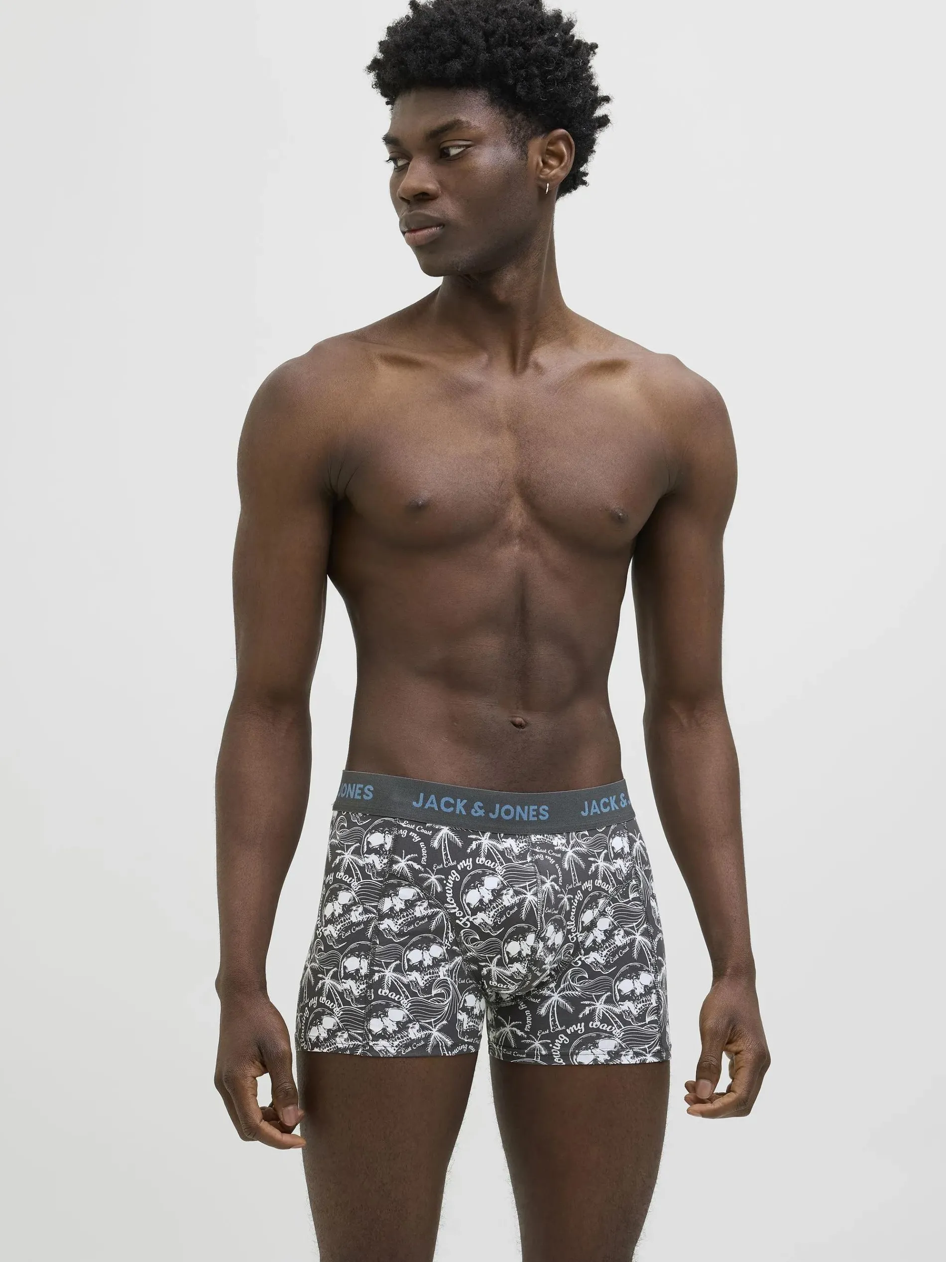 Jack & Jones JACDAMON SKULL Trunks im 3er-Pack