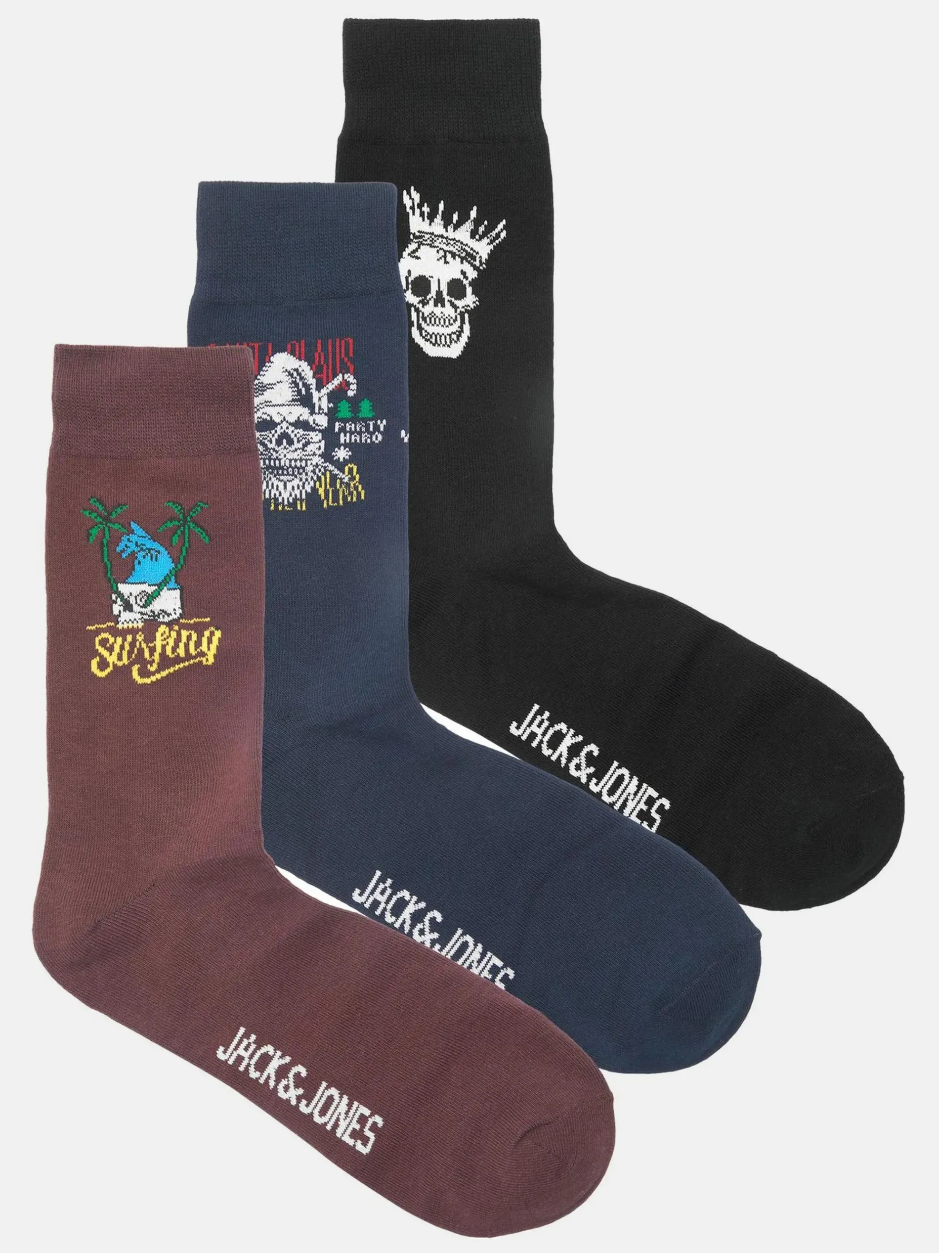 Jack & Jones JACHERON SKULL SOCKS Socken mit Motiv