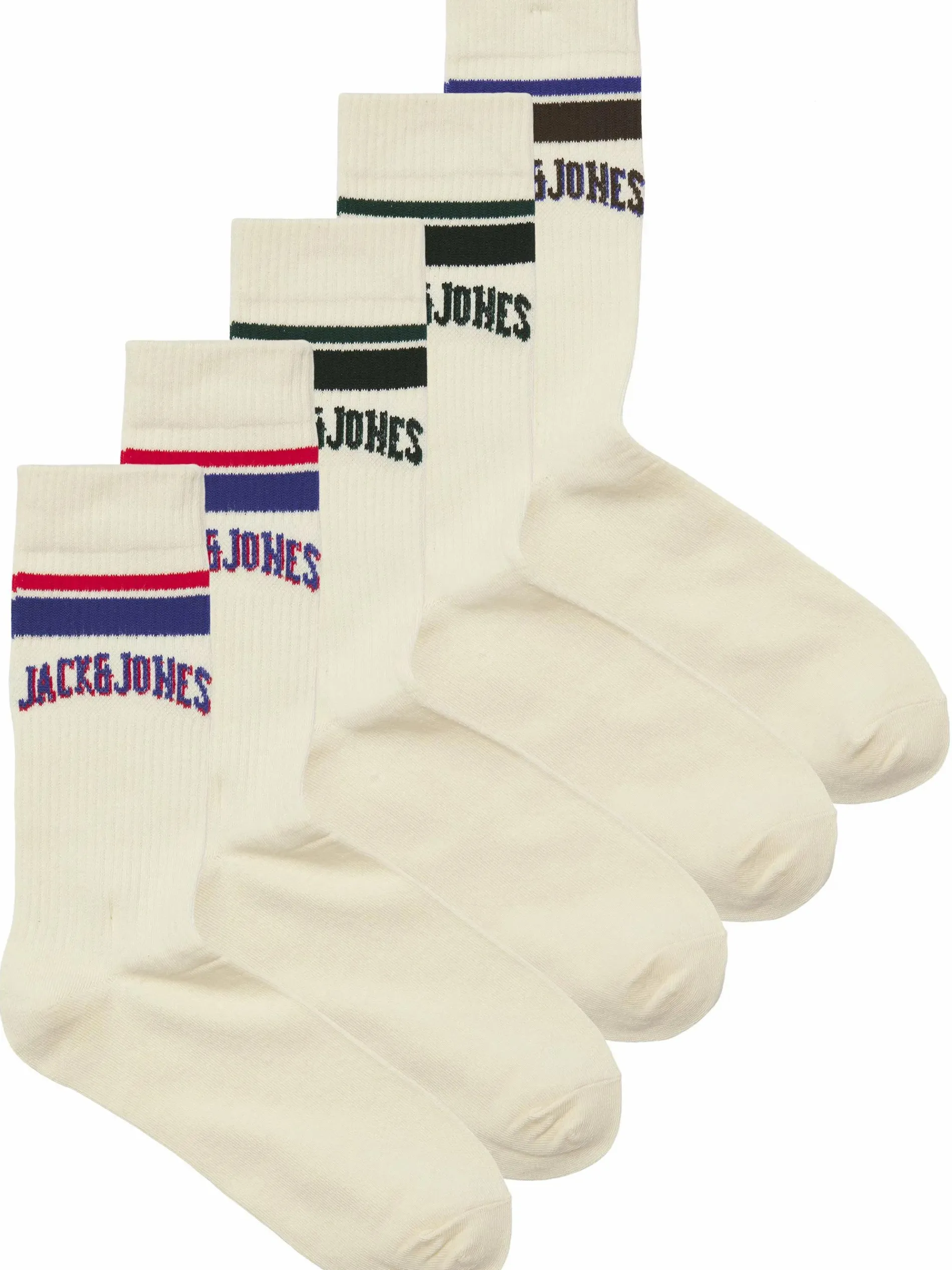 Jack & Jones JACMATEO Tennisssocken im 5er Pack