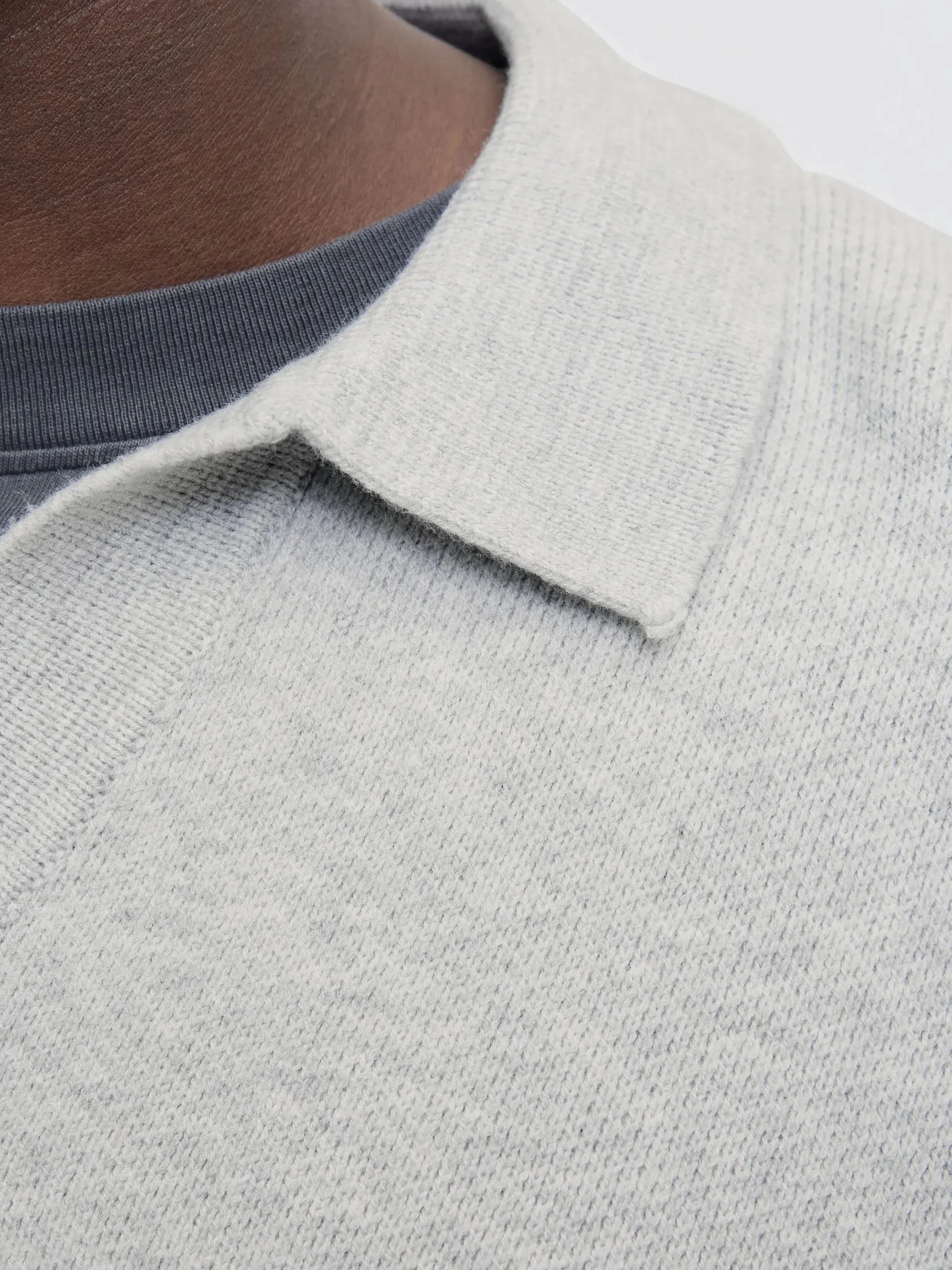 Jack & Jones JCOCOVER KNIT SPLIT N Strickpullover