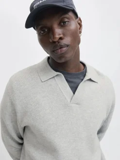 Jack & Jones JCOCOVER KNIT SPLIT N Strickpullover