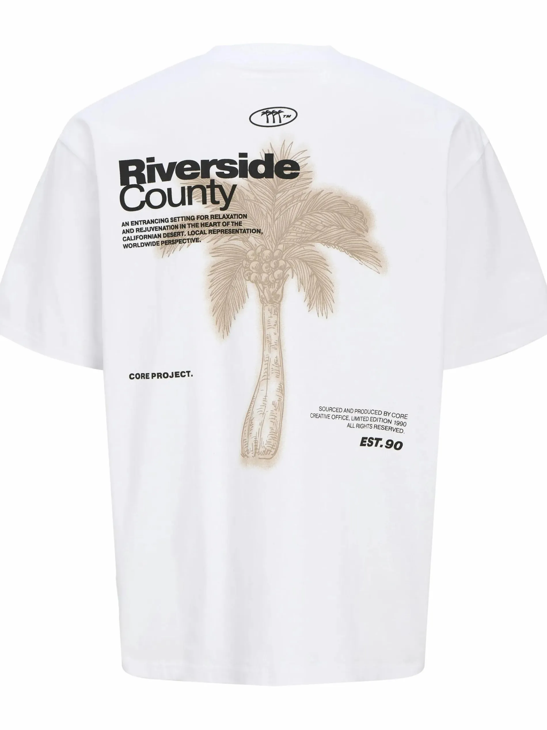 Jack & Jones JCORETREAT TEXT BACK T-Shirt