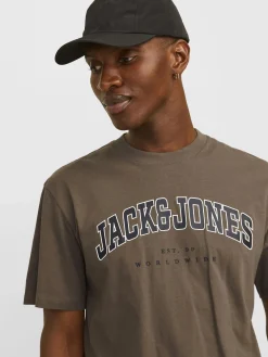 Jack & Jones JJECALEB VARSITY TEE T-Shirt