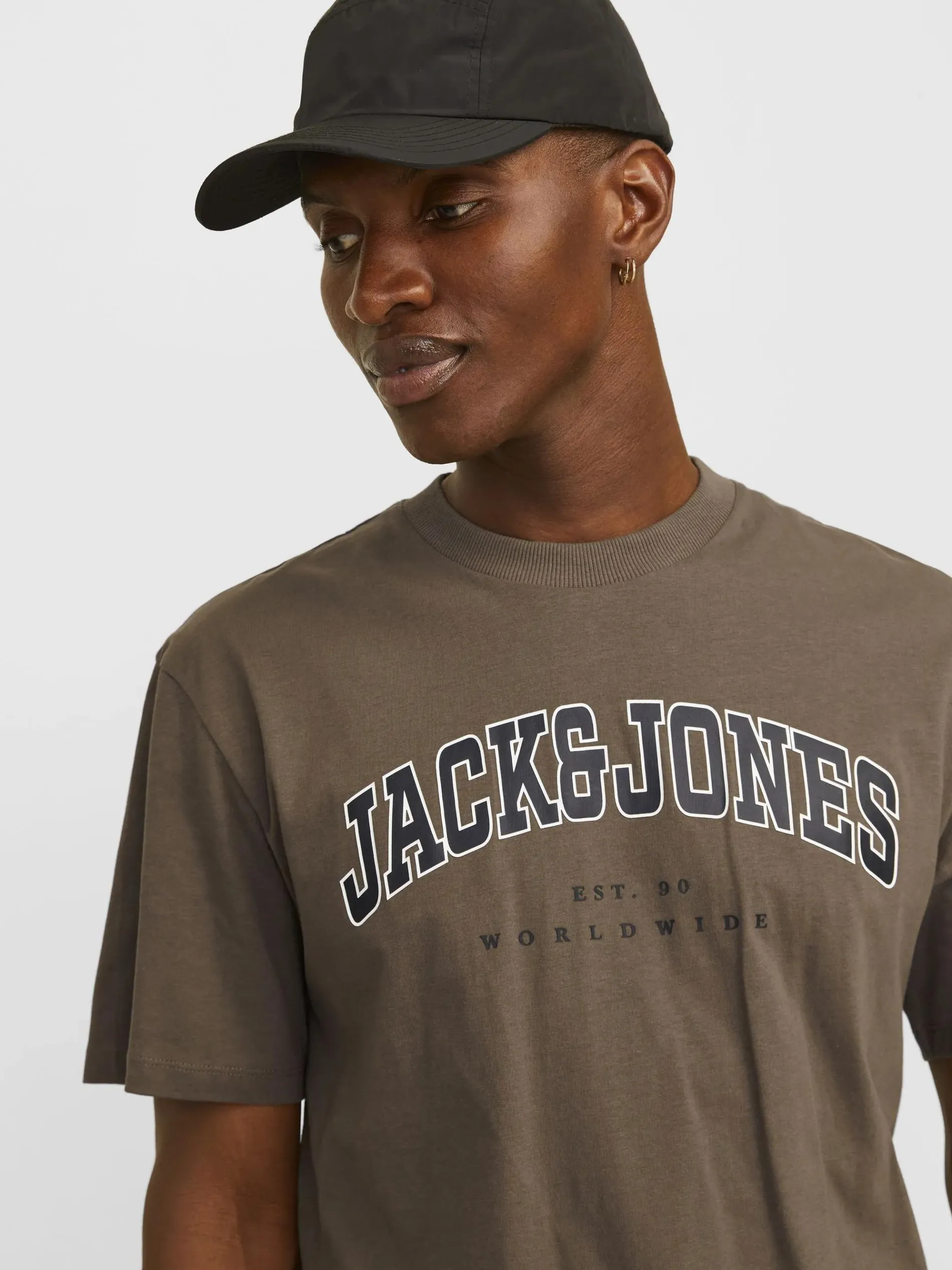 Jack & Jones JJECALEB VARSITY TEE T-Shirt