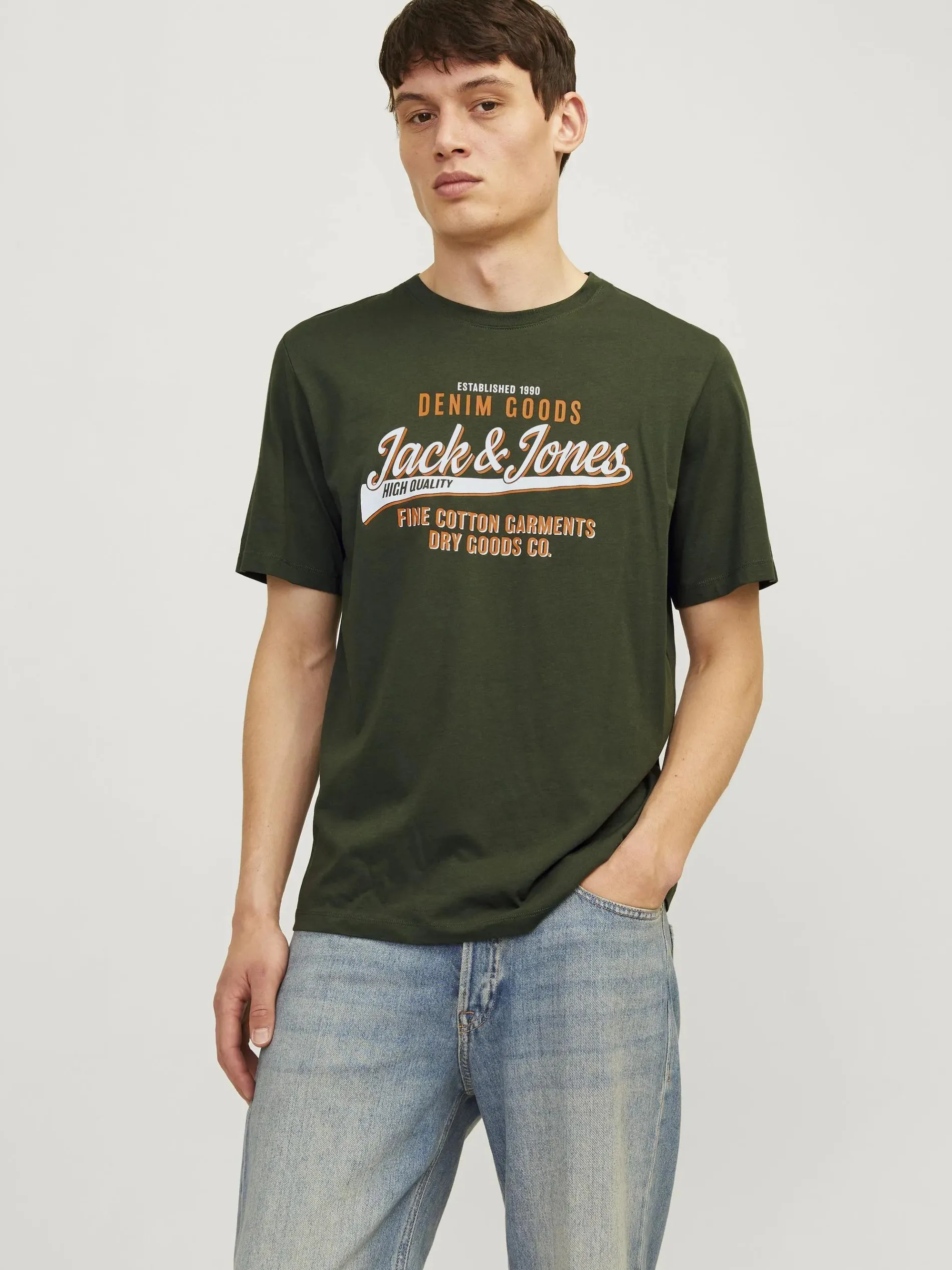 Jack & Jones JJELOGO TEE SS O-NECK T-Shirt