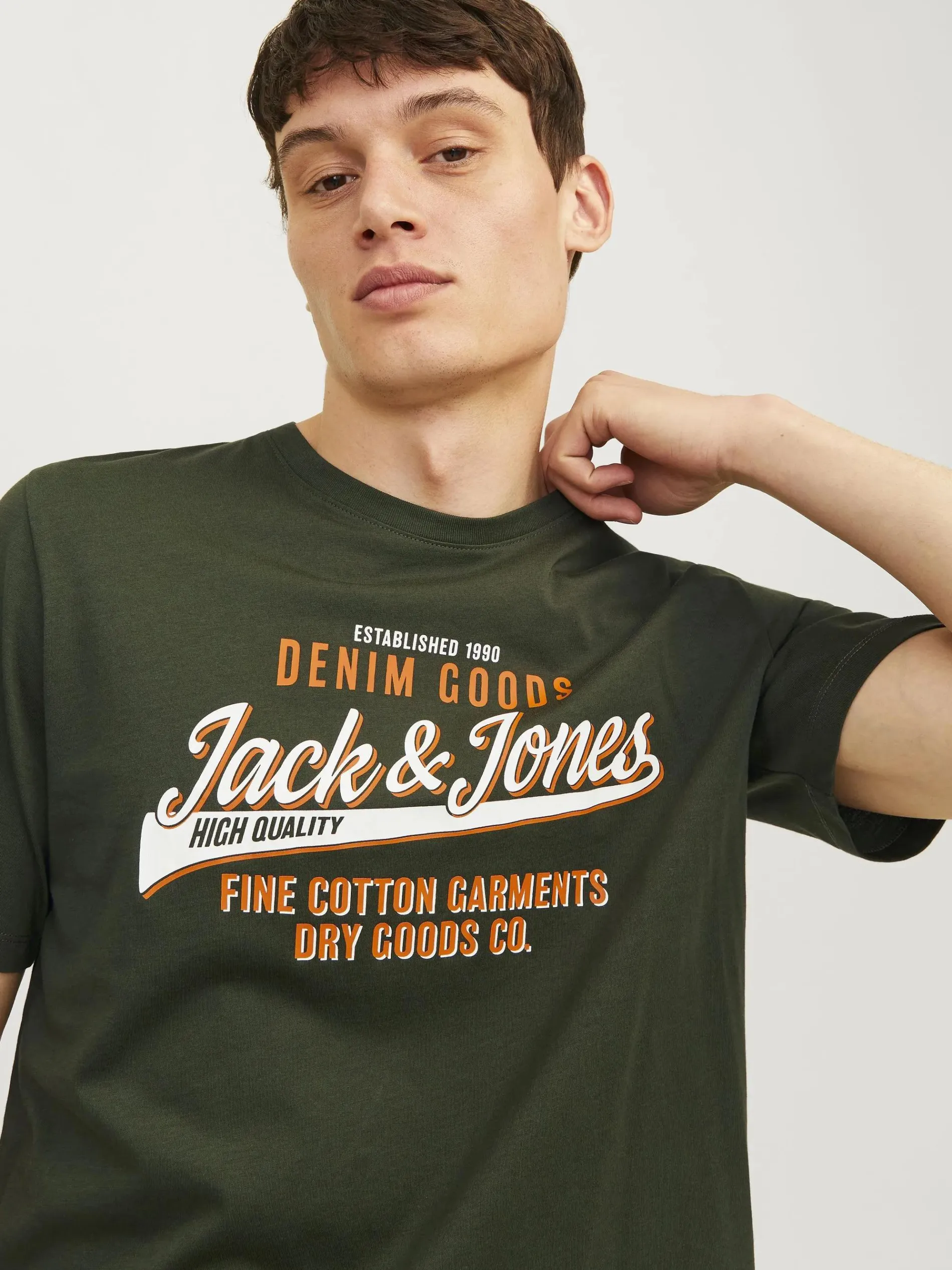Jack & Jones JJELOGO TEE SS O-NECK T-Shirt