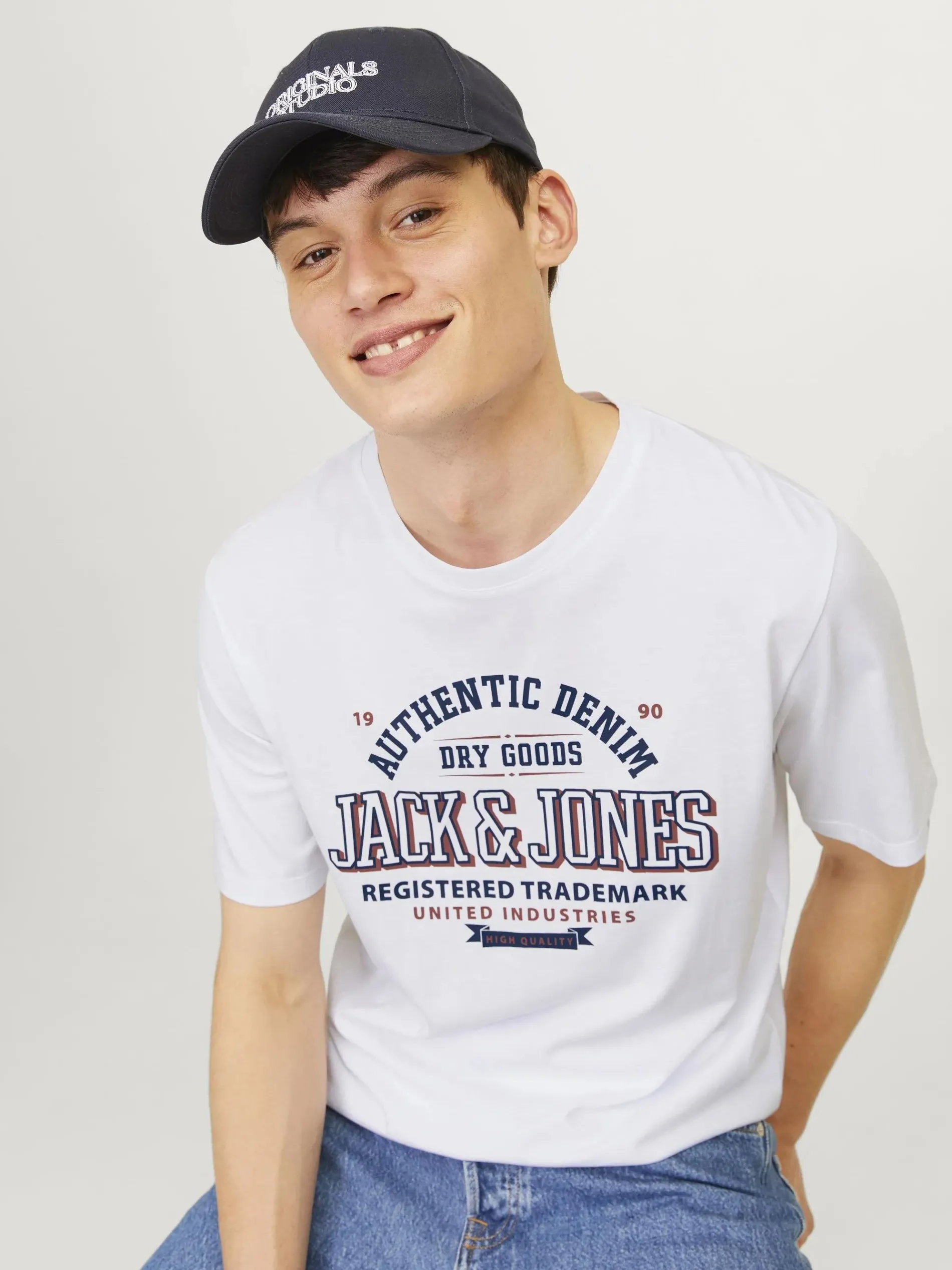 Jack & Jones JJELOGO TEE SS O-NECK T-Shirt