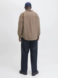 Jack & Jones JORINWOOD OVERSIZED C Cordhemd