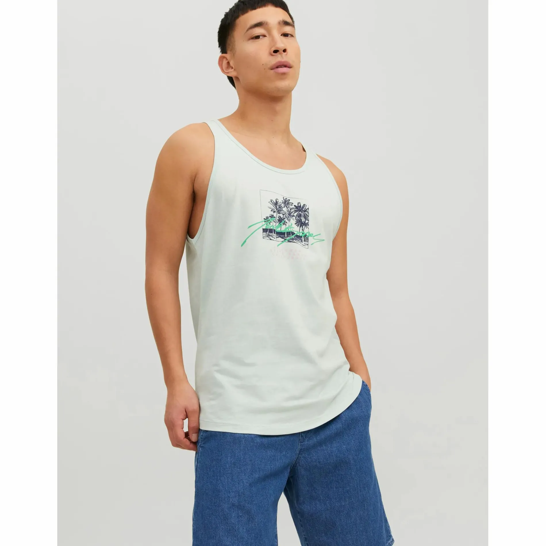 Jack & Jones JORTULUM SKETCH TANK Tanktop