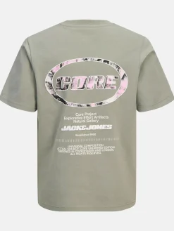 Jack&Jones Junior JCOLIDO AOP BACK PRIN T-Shirt
