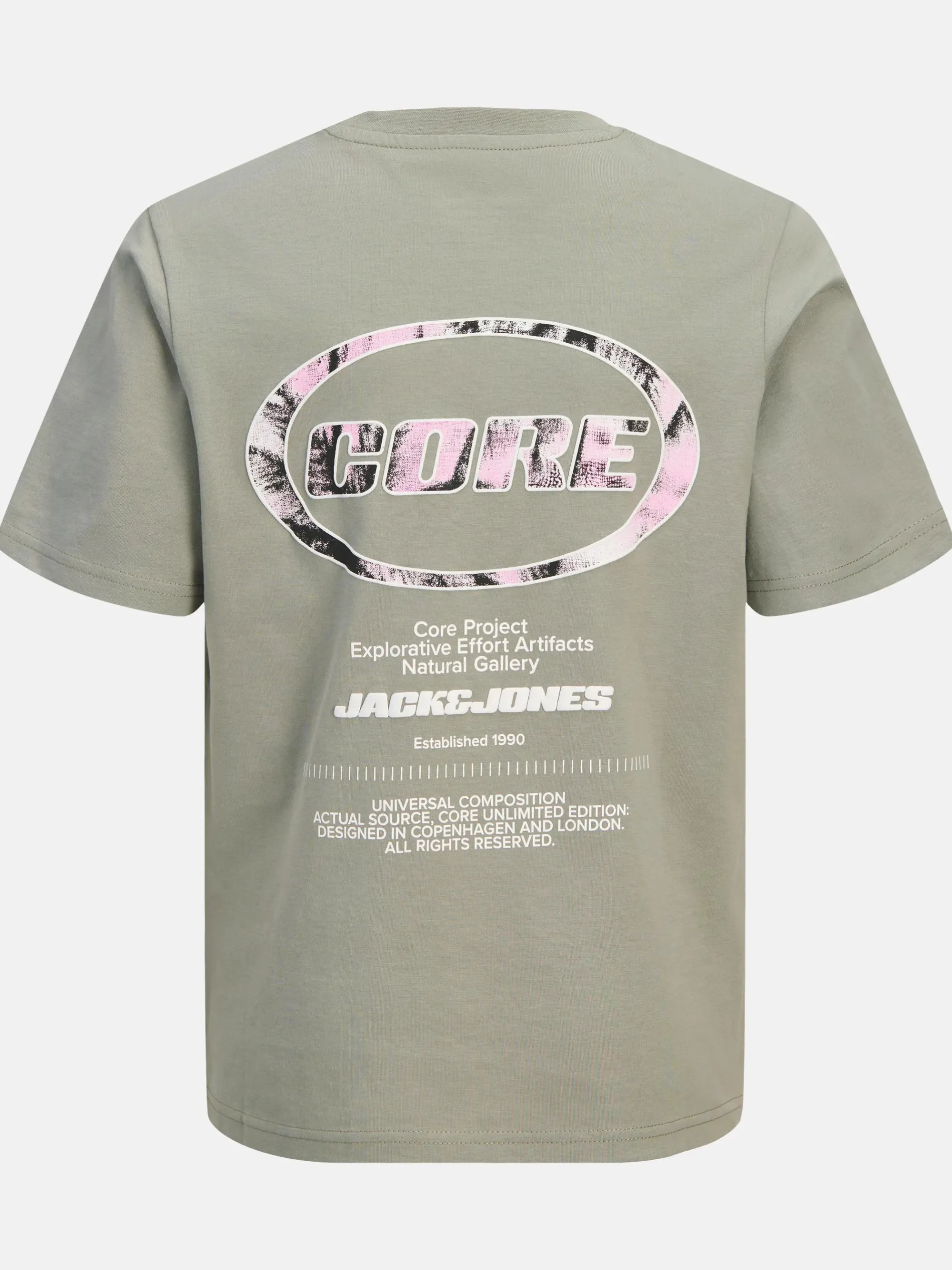 Jack&Jones Junior JCOLIDO AOP BACK PRIN T-Shirt