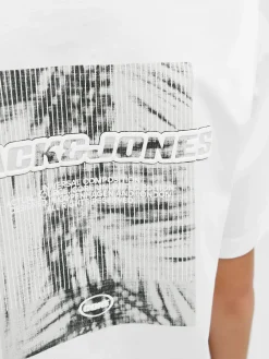 Jack&Jones Junior JCOLIDO AOP BACK PRIN T-Shirt