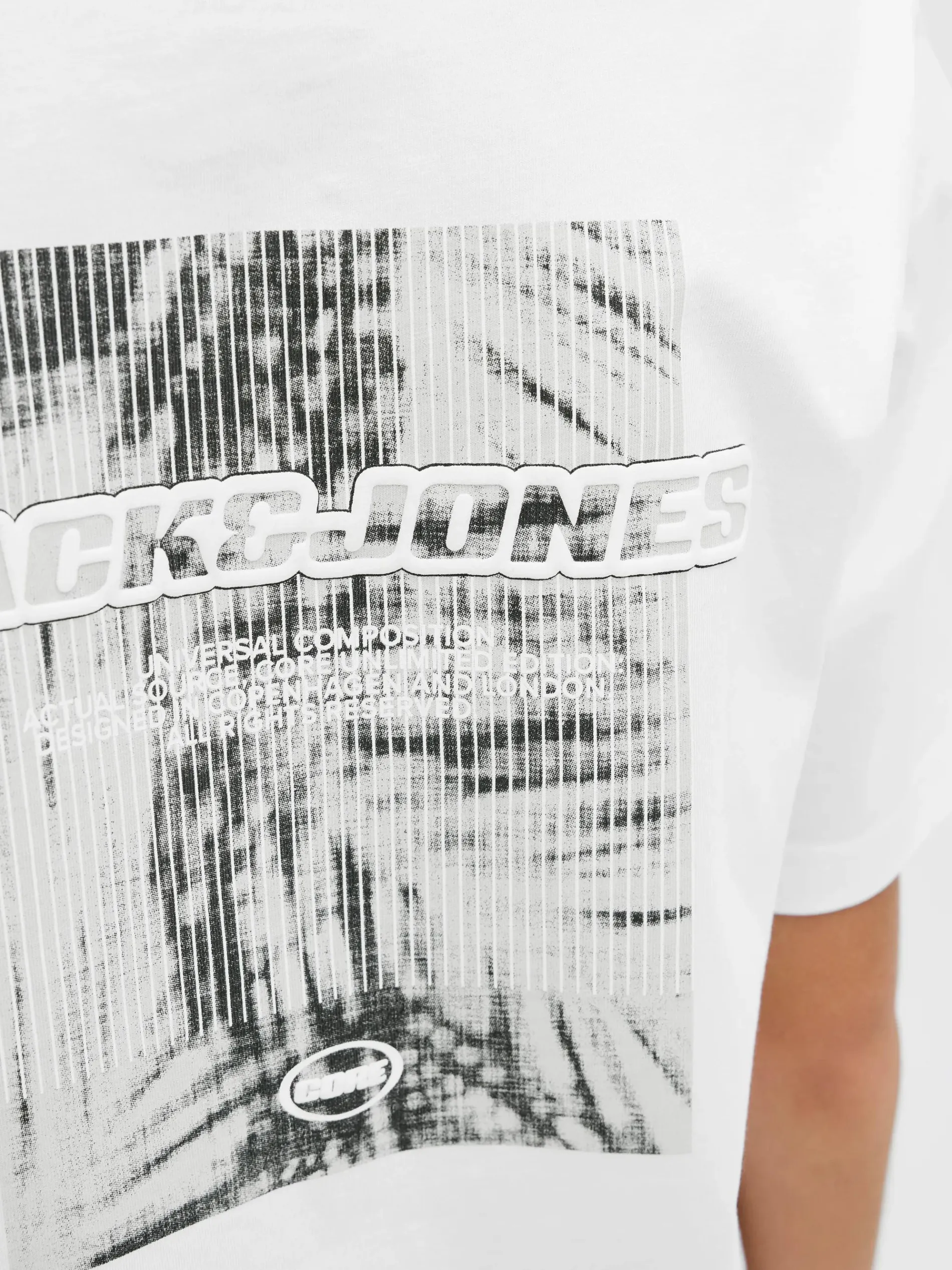 Jack&Jones Junior JCOLIDO AOP BACK PRIN T-Shirt