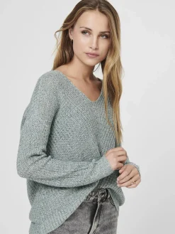 Jacquline JDYNEW MEGAN L/S PULLOV Strickpullover mit V-Ausschnitt