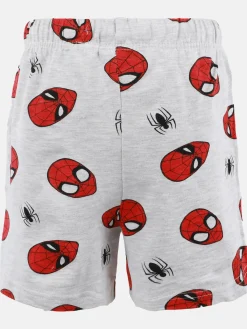 Jungen Bermuda mit Alloverprint Spiderman