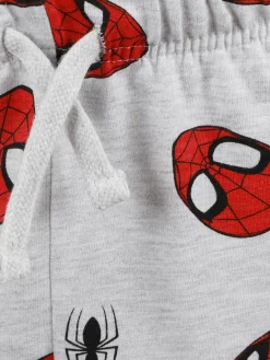 Jungen Bermuda mit Alloverprint Spiderman