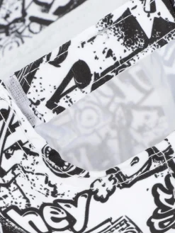 Jungen Cap mit Alloverprint