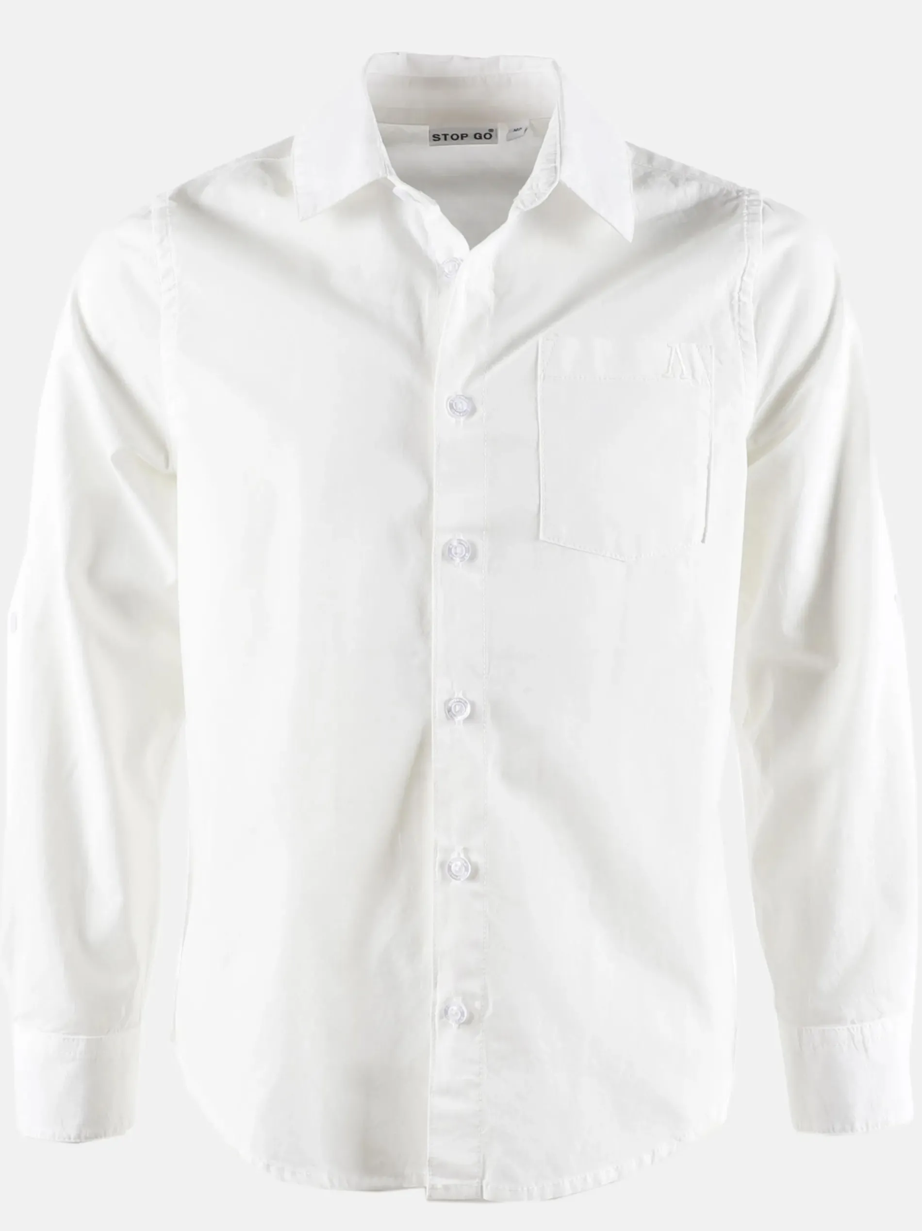 Jungen Freizeithemd mit schlichter Stickerei