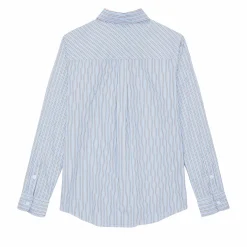 Jungen Hemd mit Streifen und Brusttasche