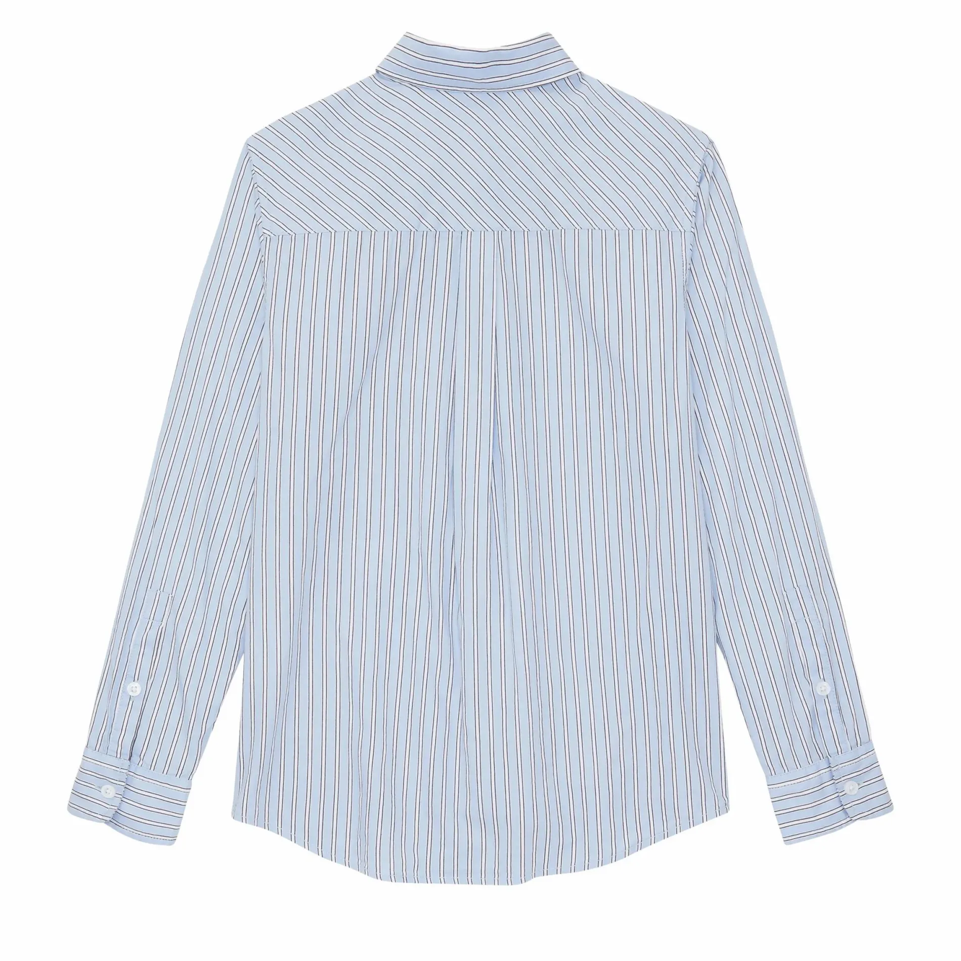 Jungen Hemd mit Streifen und Brusttasche