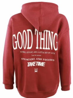 Jungen Hoodie mit Front-und Backprint