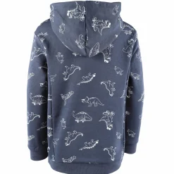 Jungen Hoodie mit Paillettenprint und Dinodruck