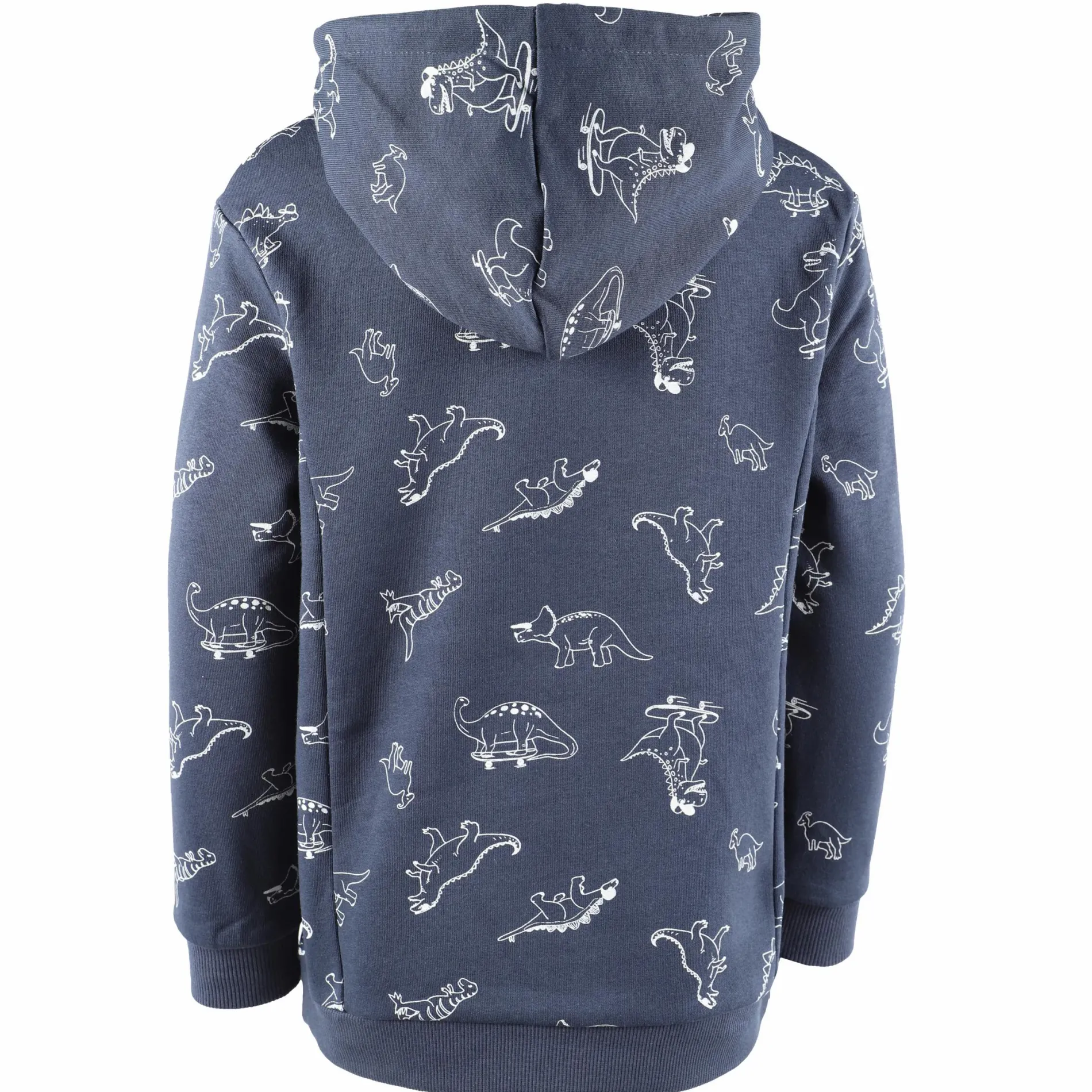 Jungen Hoodie mit Paillettenprint und Dinodruck
