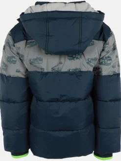 Jungen Jacke mit Feuerwhrprint