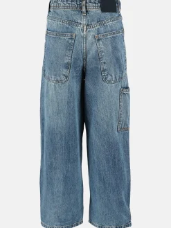 Jungen Jeans mit weitem Bein