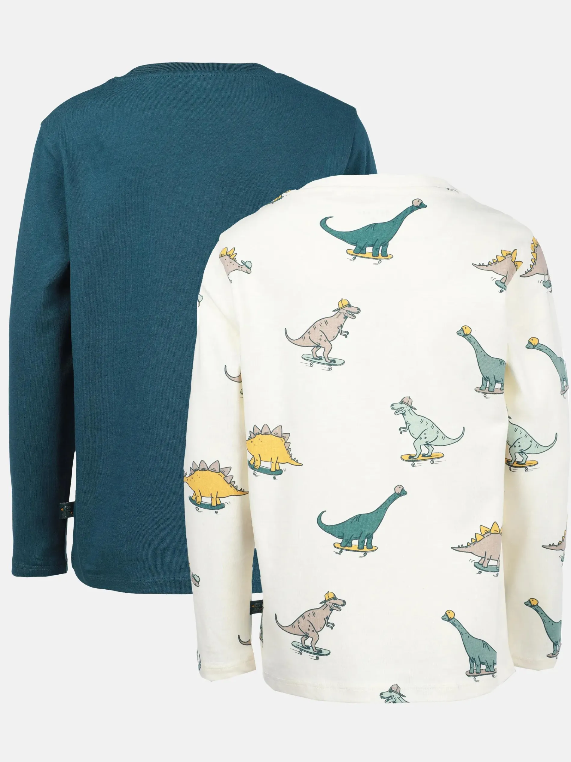 Jungen Langarmshirts im Doppelpack