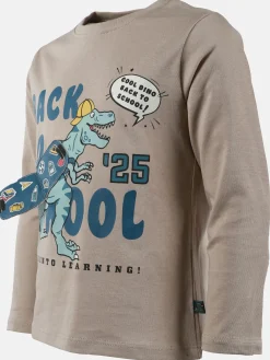 Jungen Longsleeve mit Dinomotiv