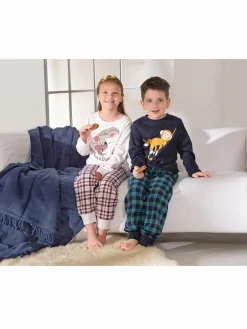 Jungen Pyjama mit langem Arm und Beinen