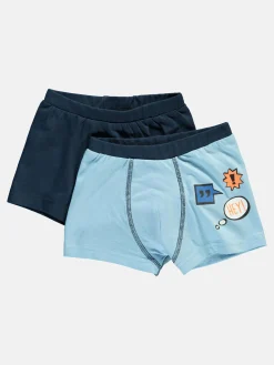 Jungen Retro Boxershorts im 2er Pack