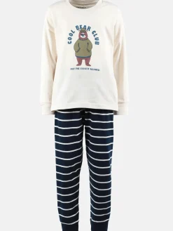 Jungen Schlafanzug mit Bärendruck