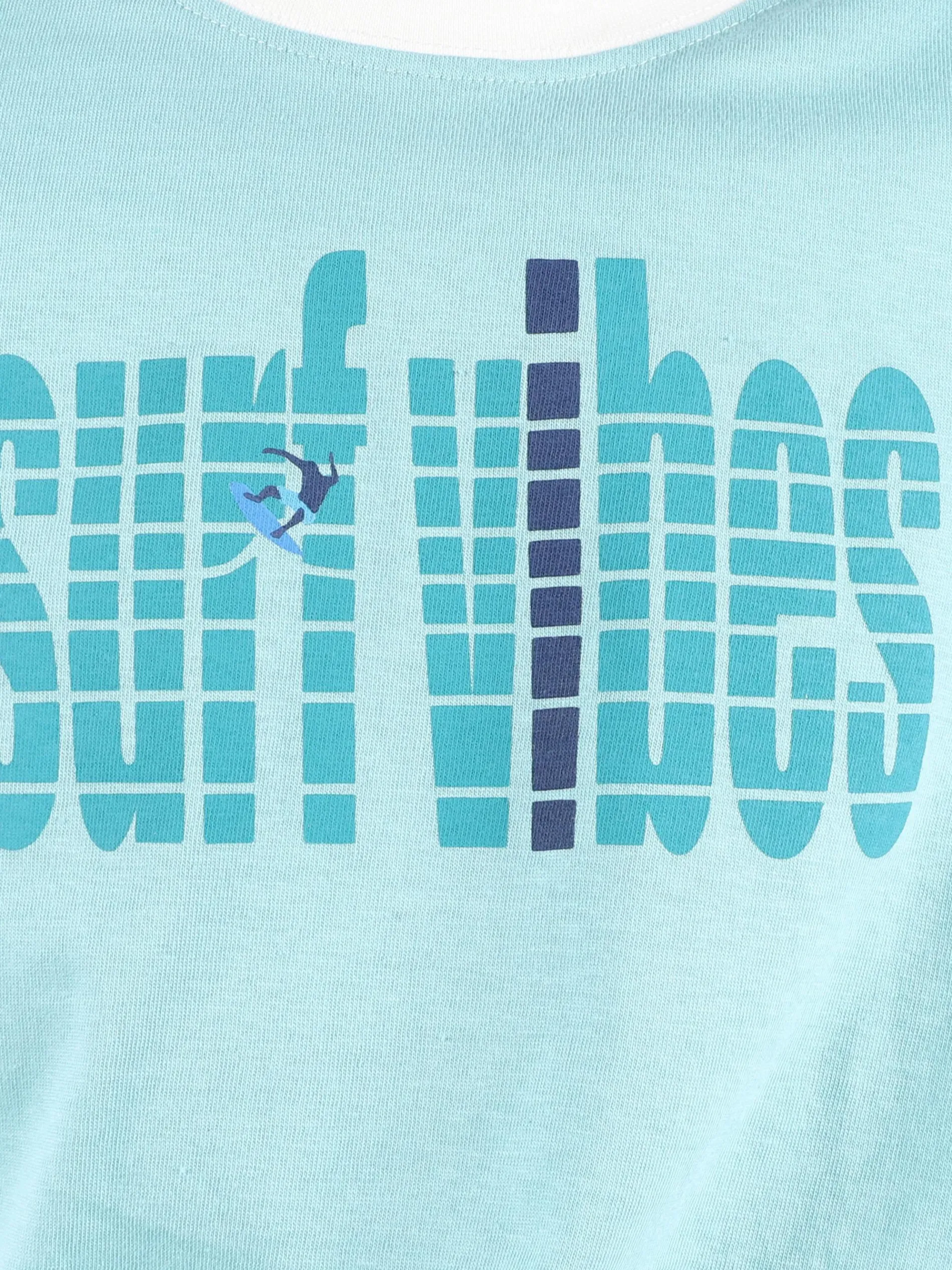 Jungen Schlafshorty mit Print