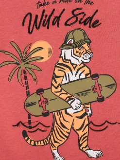 Jungen Shirt mit Frontprint