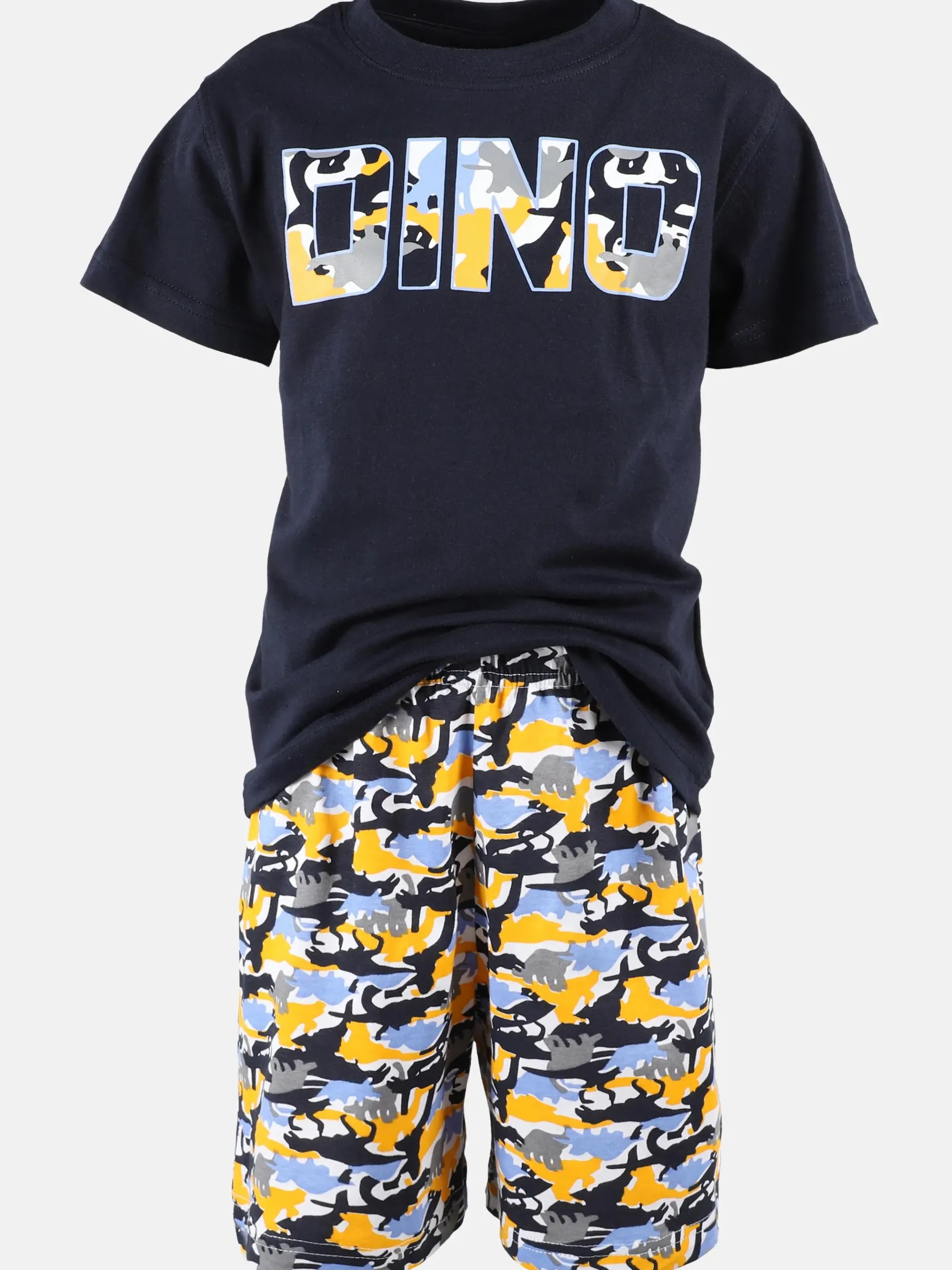 Jungen Shorty mit Dinomotiv