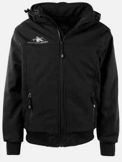 Jungen Softshell Jacke mit Kapuze