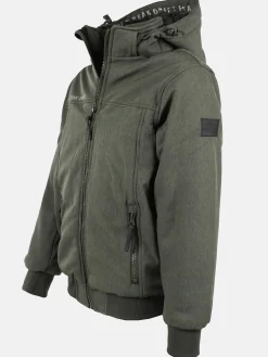Jungen Softshell Winterjacke mit Bündchen