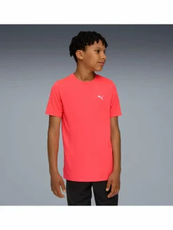 Jungen Sportshirt mit Logoprint