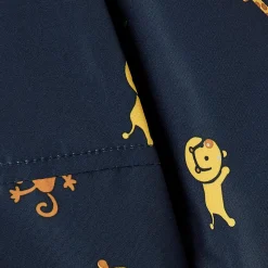 Jungen Steppjacke mit abnehmbarer Kapuze Zootiere