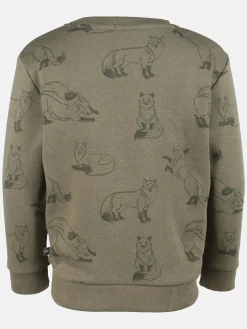 Jungen Sweater mit Fuchsmotiv