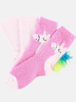 Kinder Kuschelsocken im 2er Pack