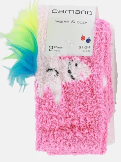 Kinder Kuschelsocken im 2er Pack