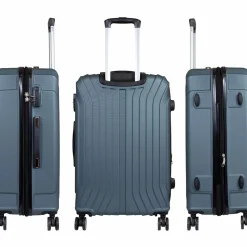 Koffer Almeria, grau in Größe L 83x54x33cm