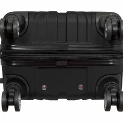 Koffer Almeria, schwarz in Größe M 73x48x29cm