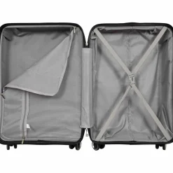 Koffer Denver, schwarz in Größe M 66x45x26cm